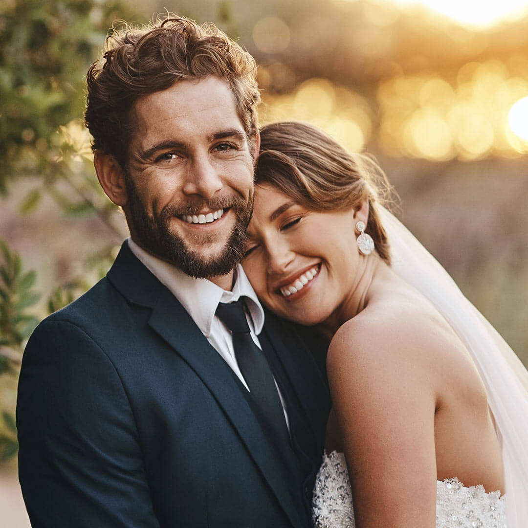 Bride and Groom - Teeth whitening in Sneads Ferry NC